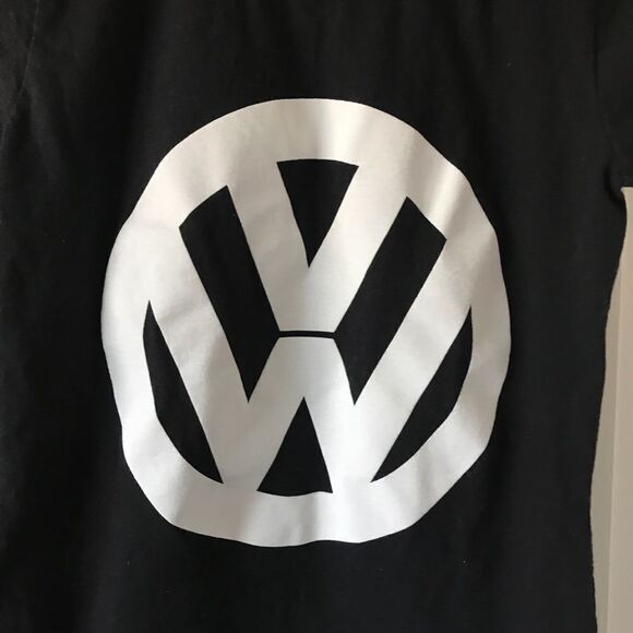 Volkswagen black and white short sleeve t-shirt - Picture 3 of 3